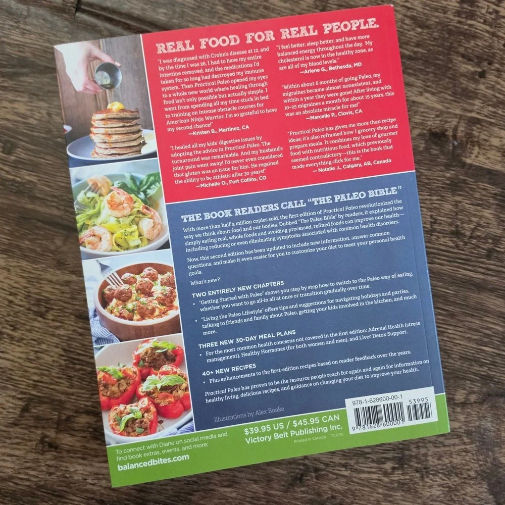 Practical Paleo Cookbook Diane Sanfilippo 2nd Ed Paperback Whole Foods Recipes